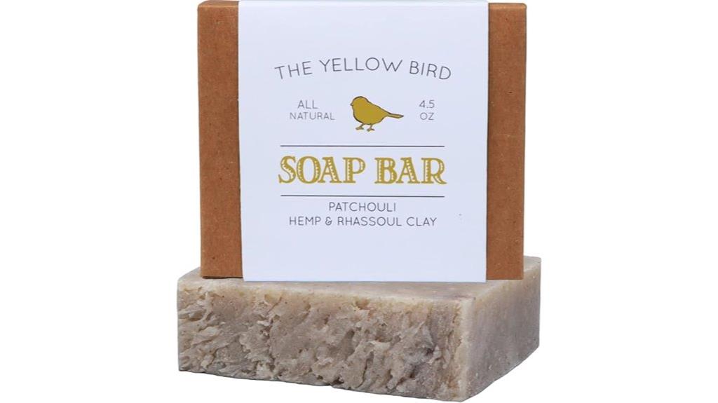 vegan organic patchouli soap